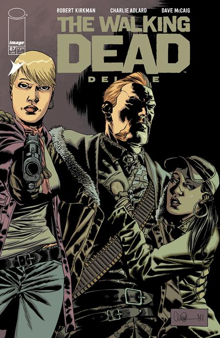 WALKING DEAD DELUXE #87 CVR B CHARLIE ADLARD & DAVE MCCAIG VAR *RELEASING 4/17/24*