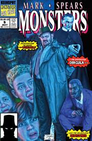 MARK SPEARS MONSTERS #5 CVR D MARK SPEARS BAGGED WITH TRADING CARD NEW MUTANTS #98 HOMAGE VAR *RELEASE DATE 6/18/25* *(DH O2)*