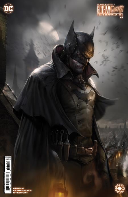 BATMAN GOTHAM BY GASLIGHT THE KRYPTONIAN AGE #1 (OF 12) CVR C FRANCESCO MATTINA CARD STOCK VAR