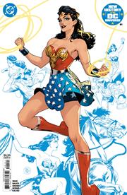 NEW HISTORY OF THE DC UNIVERSE #1 (OF 4) CVR A CHRIS SAMNEE WRAPAROUND *RELEASE DATE 6/25/25* *(DH L2)* *(DH K4)*  *(DH X5)*