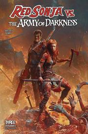 RED SONJA VS THE ARMY OF DARKNESS #2 CVR A BJORN BARENDS *RELEASE DATE 5/14/25* (DH G3)