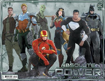 ABSOLUTE POWER #1 Second Printing Mikel Janin Wraparound *RELEASE DATE: 8/7/24*