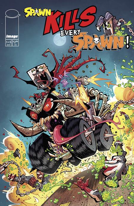 SPAWN KILLS EVERY SPAWN #1 (OF 5) CVR A ROB SKETCHCRAFT DUENAS *RELEASING 7/24/24* *(DH M4)*