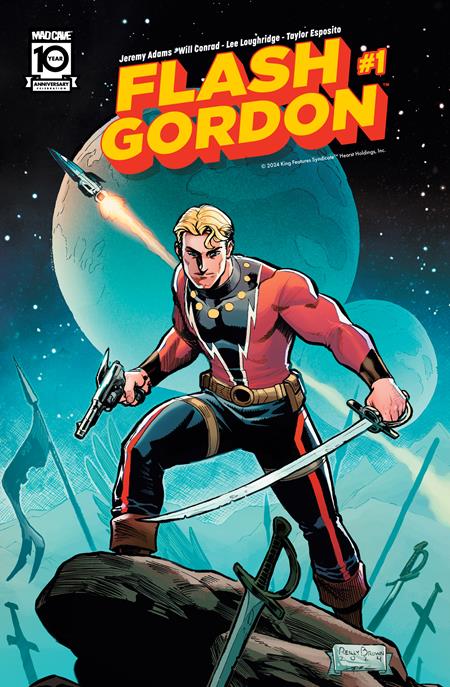 FLASH GORDON #1 CVR C REILLY BROWN VAR *RELEASE DATE 7/24/24*