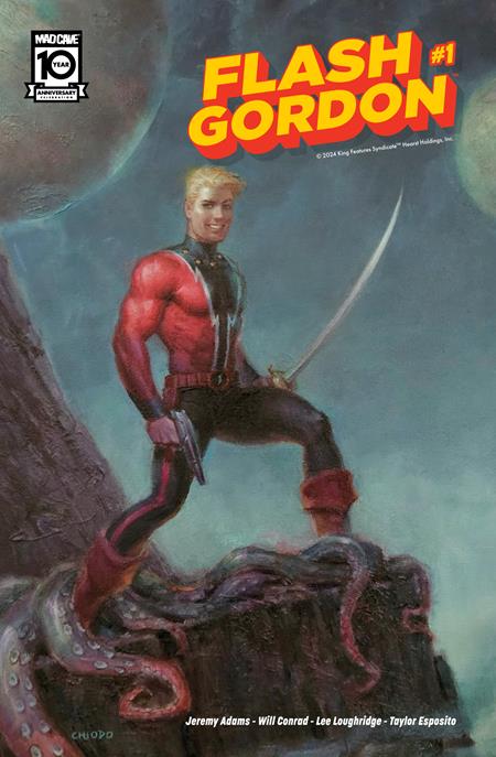 FLASH GORDON #1 CVR E INC 1:10 JOE CHIODO VAR *RELEASE DATE 7/24/24*