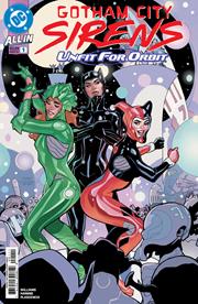 GOTHAM CITY SIRENS UNFIT FOR ORBIT #1 (OF 5) CVR A TERRY DODSON & RACHEL DODSON *RELEASE DATE 7/2/25* *(DH N2)*