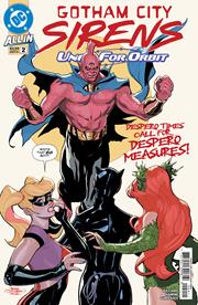 GOTHAM CITY SIRENS UNFIT FOR ORBIT #2 (OF 5) CVR A TERRY DODSON & RACHEL DODSON *RELEASE DATE 7/9/25* *(DH R2)*