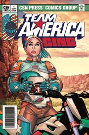 TEAM AMERICA RACING FULL THROTTLE EDITION #1 (ONE SHOT) *RELEASE DATE 7/1/26*