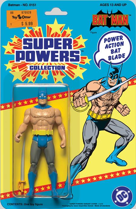 BATMAN #151 CVR D JASON GEYER & ALEX SAVIUK DC SUPER POWERS CARD STOCK VAR (ABSOLUTE POWER) *RELEASE DATE: 8/7/24*