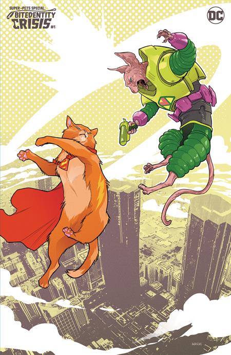 SUPER-PETS SPECIAL BITEDENTITY CRISIS #1 (ONE SHOT) CVR B KARL KERSCHL CARD STOCK VAR *RELEASE DATE: 7/31/24*