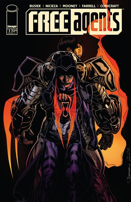 FREE AGENTS #2 CVR A STEPHEN MOONEY & TRIONA FARRELL *RELEASE DATE: 8/7/24* *(DH E8)*