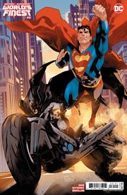 BATMAN SUPERMAN WORLDS FINEST #31 CVR C EDWIN GALMON CARD STOCK VAR *RELEASE DATE: 9/18/24*