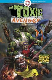 TOXIC AVENGER COMICS #3 CVR A FRED HARPER *RELEASE DATE: 9/17/25* *(DH T3)*