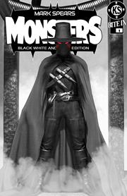 MARK SPEARS MONSTERS #1 7TH PTG BLACK WHITE & DEAD EDITION CVR D MARK SPEARS ABSOLUTE BATMAN #1 HOMAGE VAR *RELEASE DATE 9/16/26*