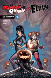 HARLEY QUINN X ELVIRA #1 CVR A AMANDA CONNER *RELEASE DATE: 10/8/25* *(DH B4)*