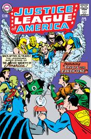 JUSTICE LEAGUE OF AMERICA #21 FACSIMILE EDITION CVR A MIKE SEKOWSKY *RELEASE DATE: 11/12/25* *(DH P4)*