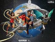 JUSTICE LEAGUE UNLIMITED #2 CVR D ARIEL COLON WRAPAROUND CARD STOCK VAR *RELEASE DATE: 12/26/24* *(DH K4)*