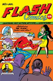 FLASH COMICS #1 FACSIMILE EDITION CVR A SHELDON MOLDOFF *RELEASE DATE: 12/4/24*