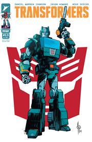 TRANSFORMERS #13 Second Printing Cvr B Jason Howard Autobot Var *RELEASE DATE: 12/11/24*