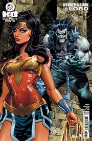 DC K.O. WONDER WOMAN VS LOBO #1 (ONE SHOT) CVR A JORGE CORONA *RELEASE DATE: 12/10/25*