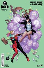 DC K.O. HARLEY QUINN VS ZATANNA #1 (ONE SHOT) CVR A JORGE CORONA *RELEASE DATE: 12/17/25* *(DH Z4)*