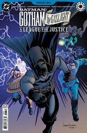 BATMAN GOTHAM BY GASLIGHT A LEAGUE FOR JUSTICE #6 (OF 6) CVR A LEANDRO FERNANDEZ *RELEASE DATE: 12/10/25*