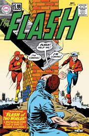 FLASH #123 FACSIMILE EDITION CVR C CARMINE INFANTINO & MURPHY ANDERSON FOIL VAR