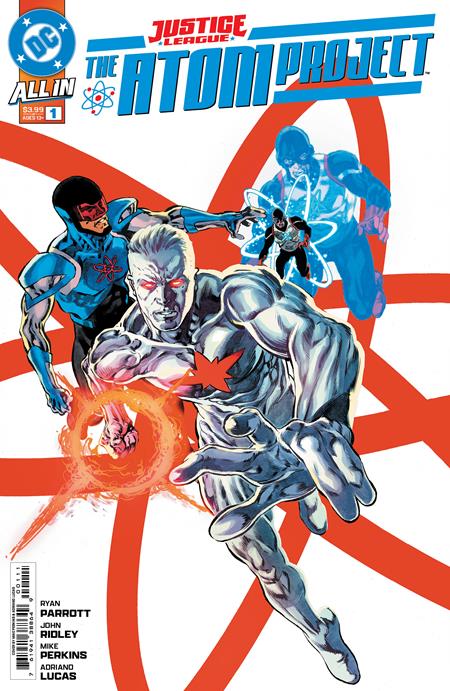 JUSTICE LEAGUE THE ATOM PROJECT #1 (OF 6) CVR A MIKE PERKINS *RELEASE DATE: 1/1/25* (DH C12)