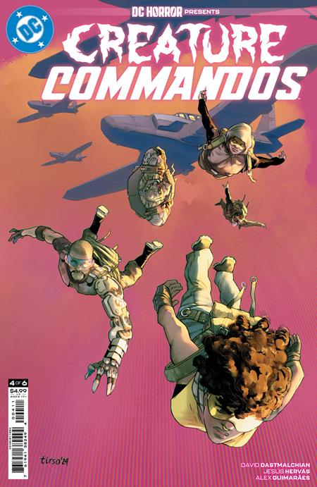 DC HORROR PRESENTS CREATURE COMMANDOS #4 (OF 6) CVR A TIRSO *RELEASE DATE: 1/1/25* *(DH E4)*