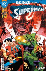SUPERMAN #34 CVR A DAN MORA (DC K.O.) *RELEASE DATE 1/28/26* (DH B18)