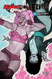 HARLEY QUINN X ELVIRA #4 CVR A AMANDA CONNER HOT TUB *RELEASE DATE 1/28/26* *(DH B5)*
