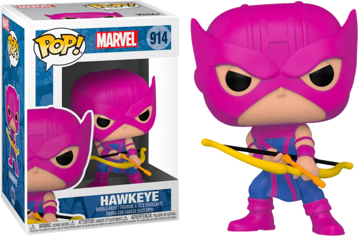 FUNKO POP! MARVEL: CLASSIC HAWKEYE #914 PX PREVIEWS EXCLUSIVE