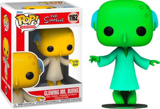 Glowing Mr. Burns Alien (The Simpsons) Funko Pop! Exclusive 1162