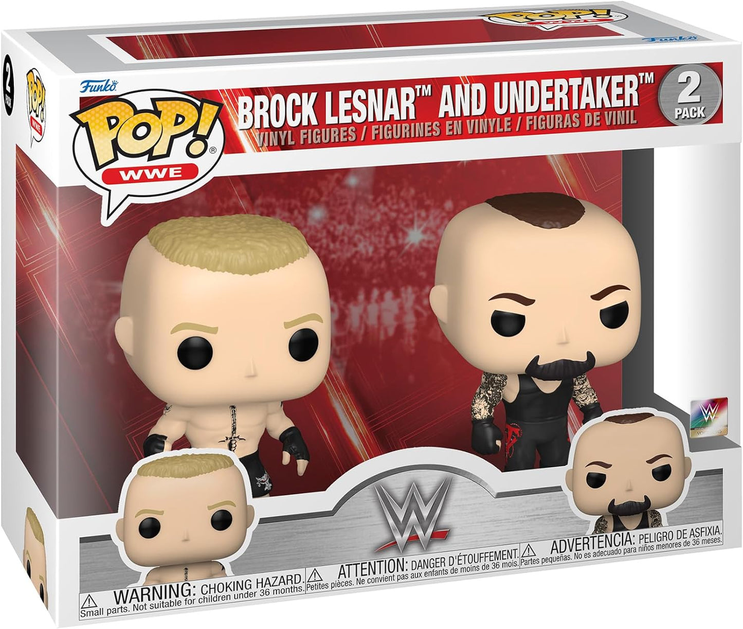 Funko Pop! WWE: Brock Lesnar and Undertaker 2-Pack