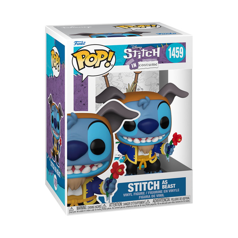 Stitch as Beast Funko Pop