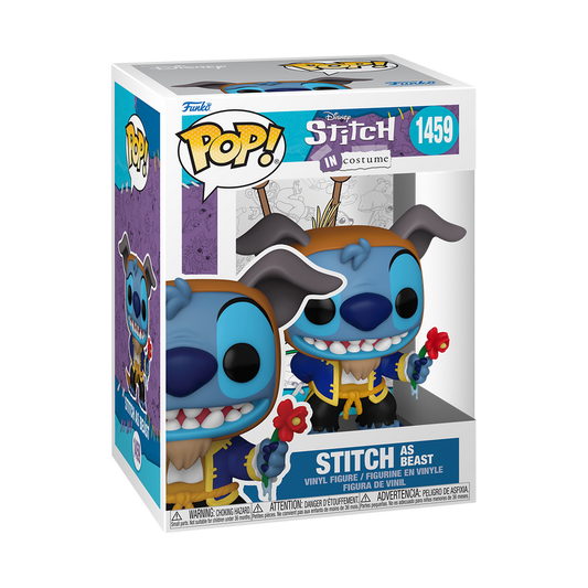 Stitch as Beast Funko Pop