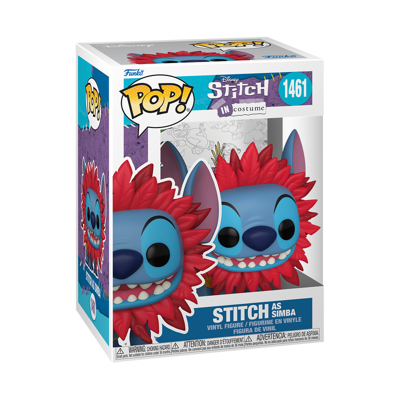 Stitch as Simba Funko Pop