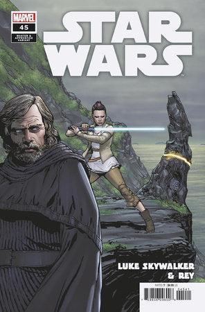 STAR WARS #45 LUKE SKYWALKER REY MASTER APPRENTICE VAR *(DH A5)*