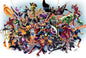 MARVEL UNIVERSE BY J. SCOTT CAMPBELL POSTER
