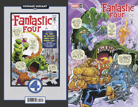 FANTASTIC FOUR #28 ANDREI BRESSAN FANTASTIC FOUR HOMAGE VARIANT *RELEASE DATE: 1/22/25*