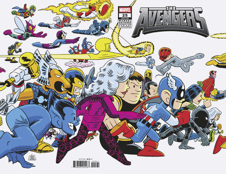 AVENGERS #25 CHRIS GIARRUSSO MARVEL UNIVERSE CONNECTING WRAP VARIANT B [DOOM] *RELEASE DATE 4/23/25* *(DH C3)*