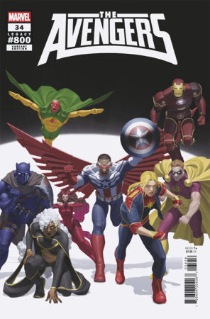 AVENGERS #34 WRAPAROUND COVER *RELEASE DATE 1/14/26* (DH B20)