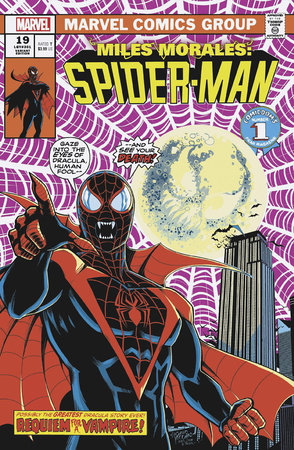 MILES MORALES: SPIDER-MAN #19 LUCIANO VECCHIO VAMPIRE VARIANT *RELEASING 4/17/24* *(DH K1)*