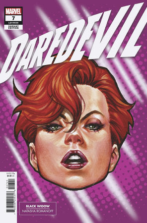 DAREDEVIL #7 MARK BROOKS HEADSHOT VARIANT