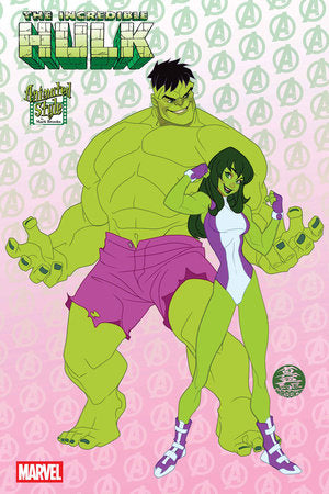 INCREDIBLE HULK #22 MARK BROOKS ANIMATED-STYLE VARIANT *RELEASE DATE: 2/19/25* *(DH A16)*