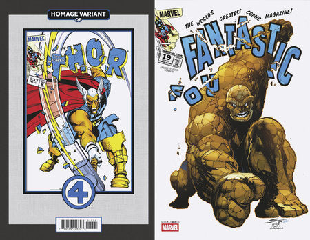 IMMORTAL THOR #19 GERARDO SANDOVAL FANTASTIC FOUR HOMAGE VARIANT *RELEASE DATE: 1/15/25*