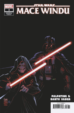 STAR WARS: MACE WINDU #3 GIUSEPPE CAMUNCOLI PALPATINE & DARTH VADER MASTER & APPRENTICE VARIANT *RELEASING 4/17/24*