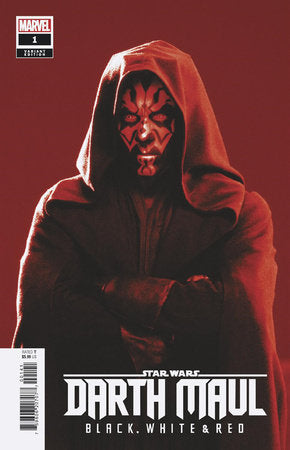 STAR WARS: DARTH MAUL - BLACK, WHITE & RED #1 MOVIE VARIANT *RELEASE DATE: 4/24/24* (DH B1)