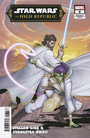 STAR WARS: THE HIGH REPUBLIC #6 [PHASE III] GIUSEPPE CAMUNCOLI STELLAN GIOS & VE RNESTRA RWOH MASTER & APPRENTICE VARIANT