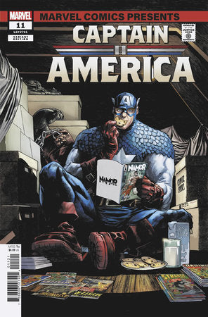 CAPTAIN AMERICA #11 HUMBERTO RAMOS MARVEL COMICS PRESENTS VARIANT [DPWX] *RELEASE DATE 7/24/24*